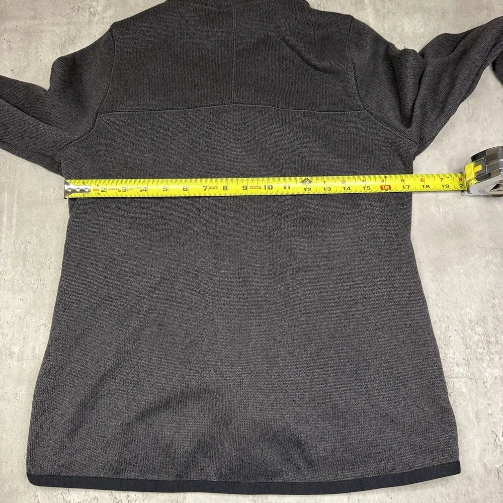 Nike Full Zip Knit Sweater Tech Fleece Jacket Black Women's Large Pockets
